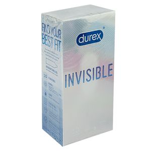 Durex Invisible Condom 10's Pack